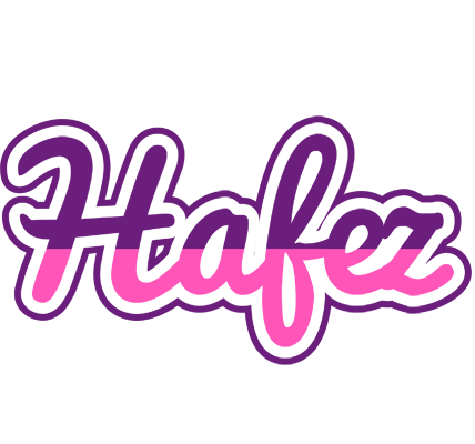 Hafez cheerful logo