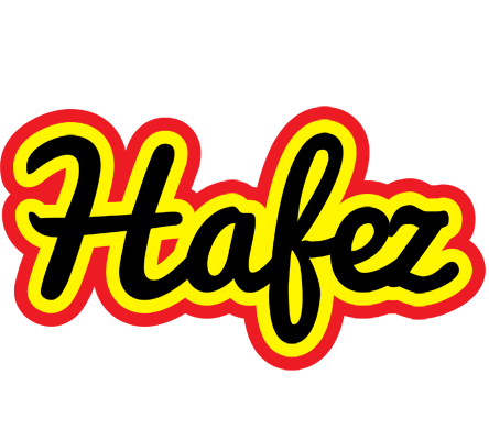Hafez flaming logo
