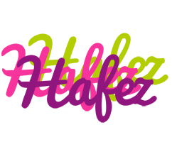 Hafez flowers logo