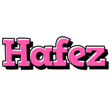 Hafez girlish logo