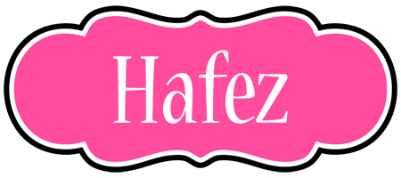 Hafez invitation logo