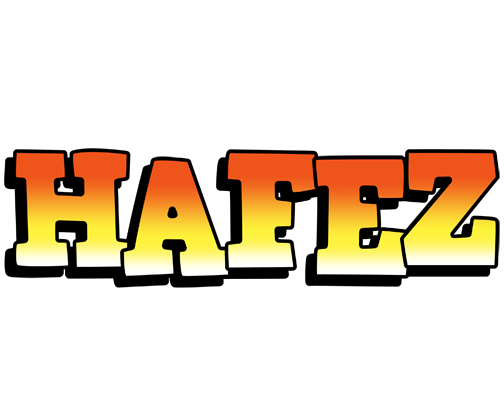 Hafez sunset logo