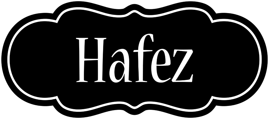Hafez welcome logo