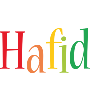 Hafid birthday logo