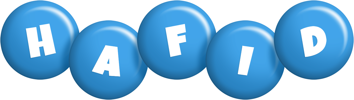 Hafid candy-blue logo