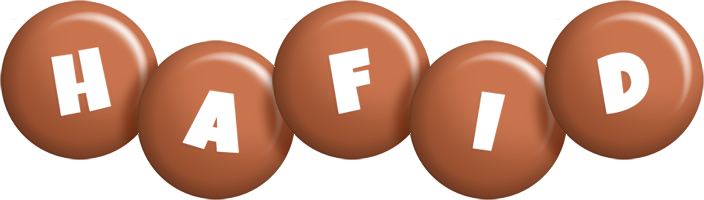 Hafid candy-brown logo