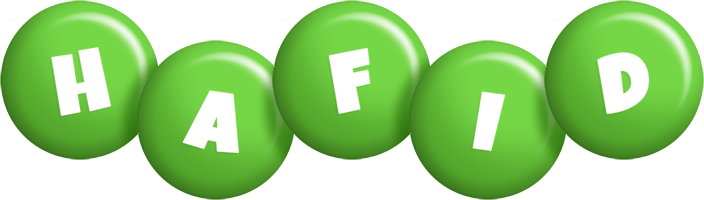 Hafid candy-green logo