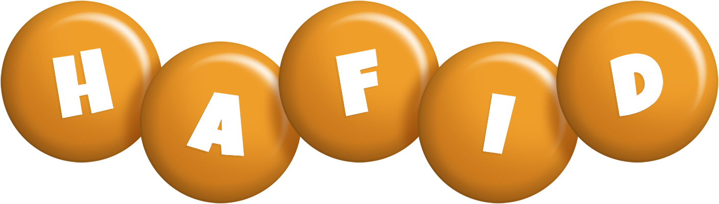 Hafid candy-orange logo