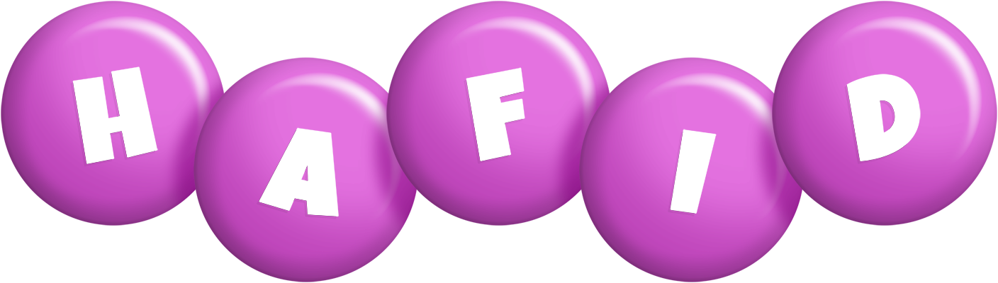 Hafid candy-purple logo