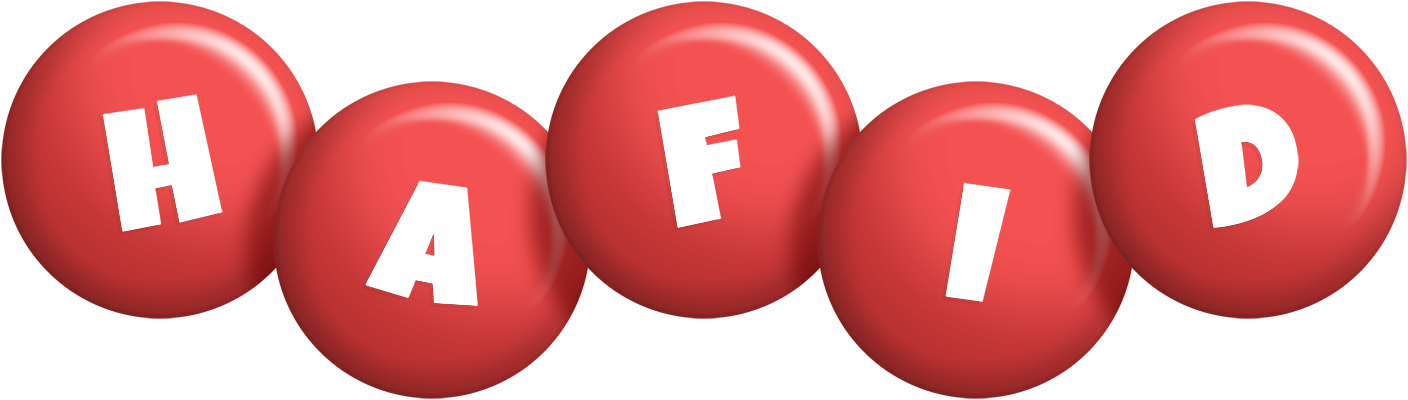 Hafid candy-red logo