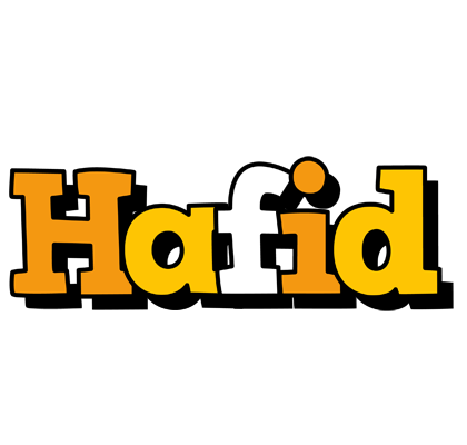 Hafid cartoon logo