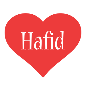 Hafid love logo