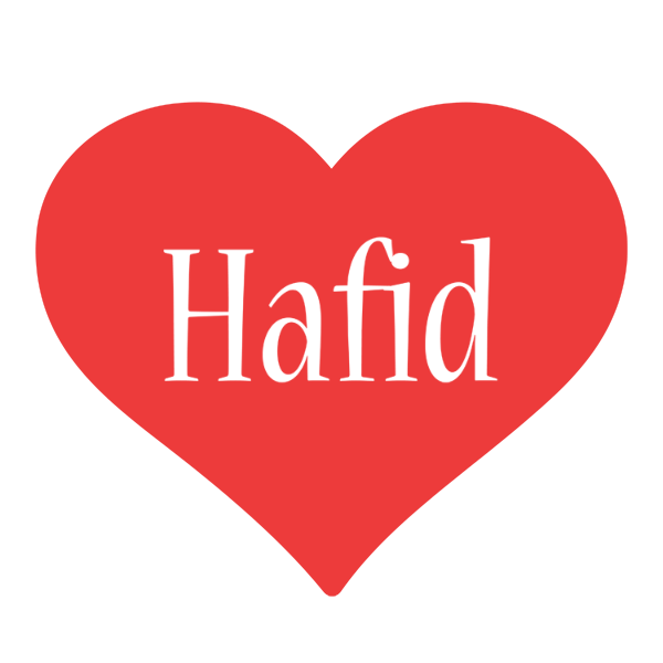 Hafid love logo