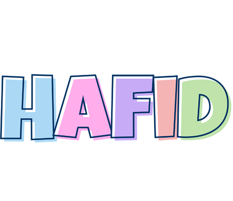 Hafid pastel logo