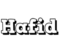 Hafid snowing logo