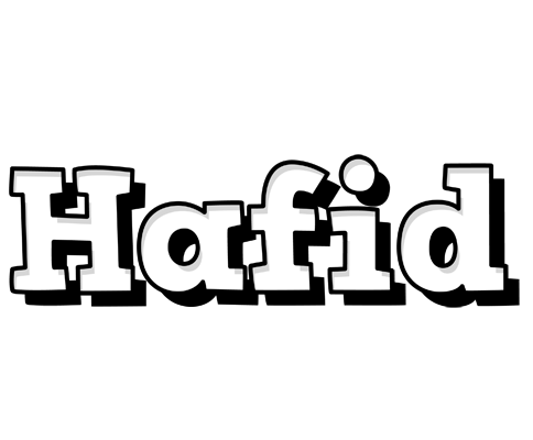 Hafid snowing logo