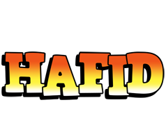 Hafid sunset logo