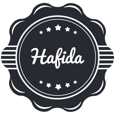 Hafida badge logo