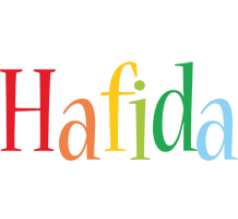 Hafida birthday logo