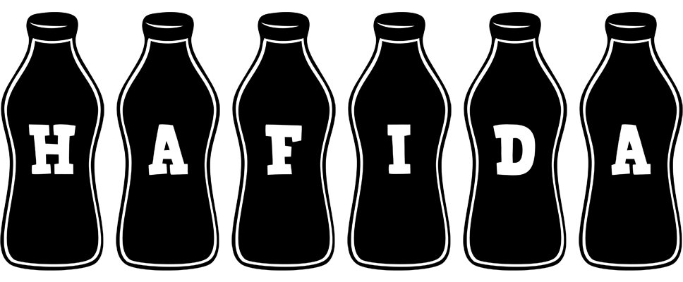 Hafida bottle logo
