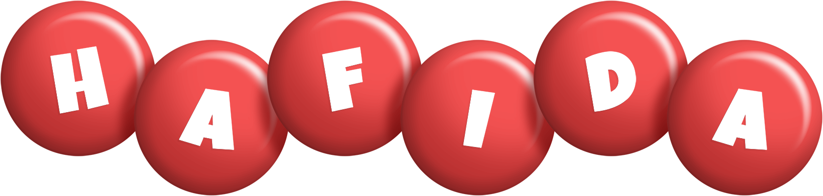 Hafida candy-red logo