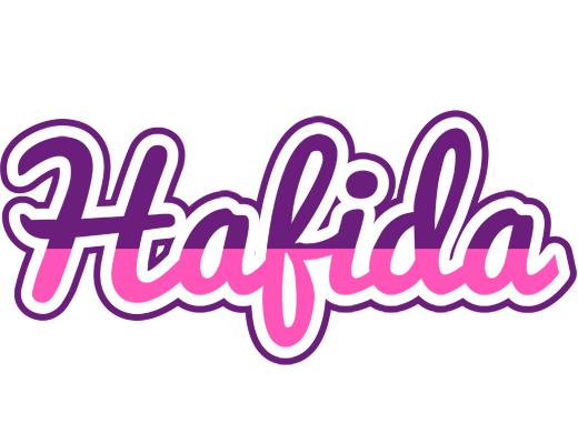 Hafida cheerful logo