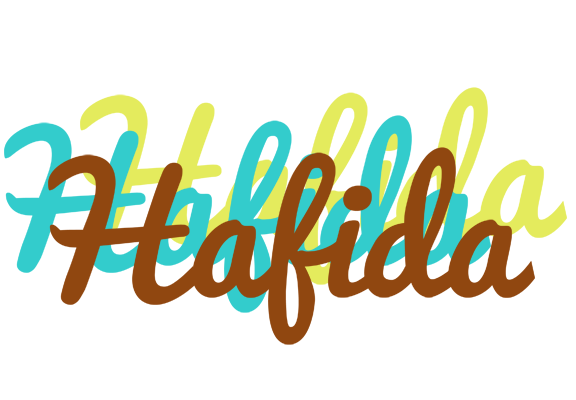 Hafida cupcake logo