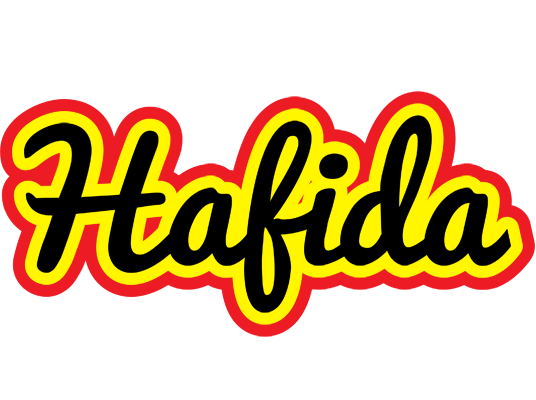 Hafida flaming logo