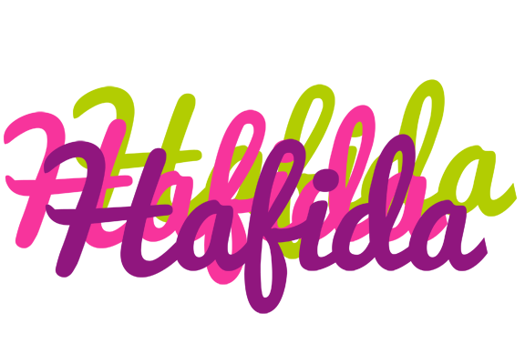 Hafida flowers logo