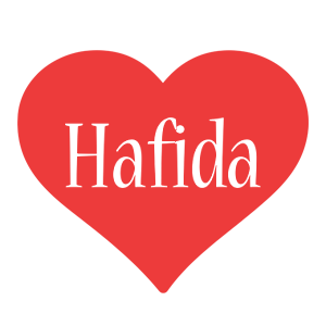 Hafida love logo