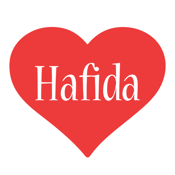 Hafida love logo