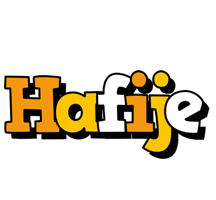 Hafije cartoon logo