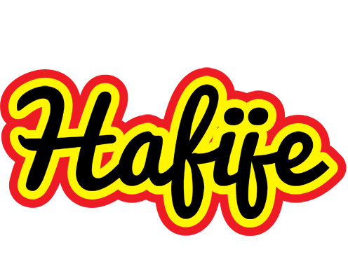 Hafije flaming logo