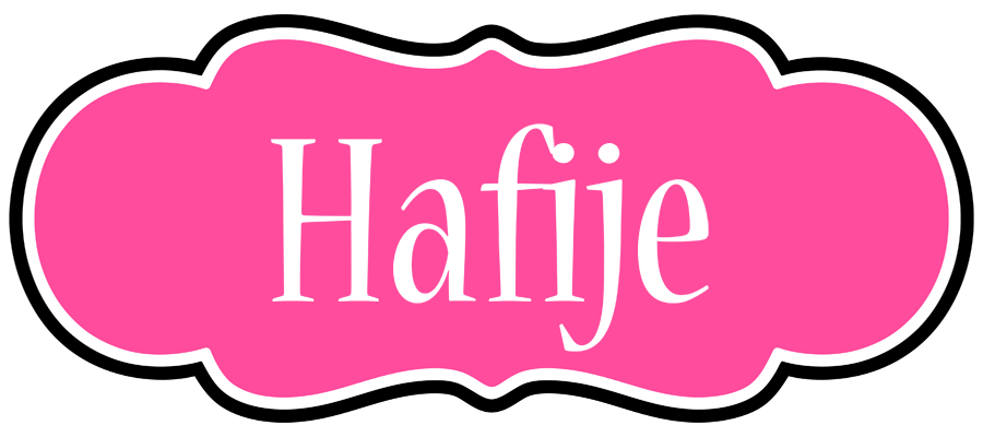 Hafije invitation logo