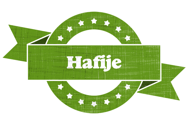 Hafije natural logo