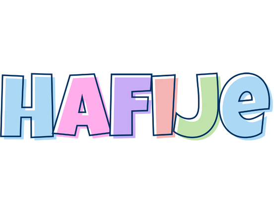 Hafije pastel logo