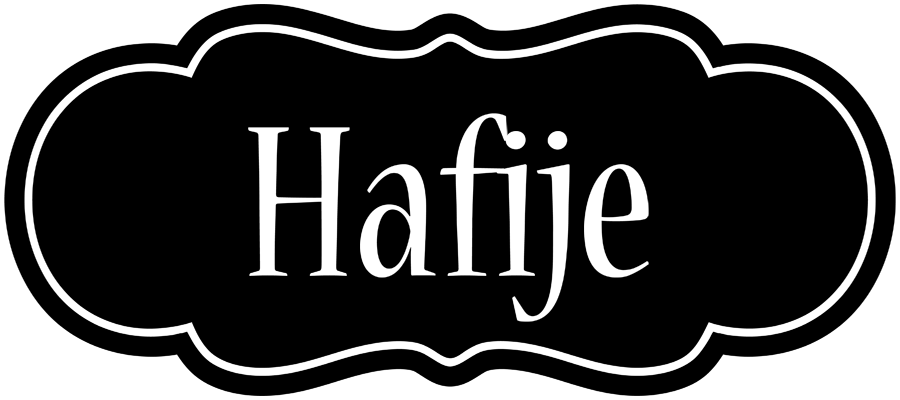 Hafije welcome logo