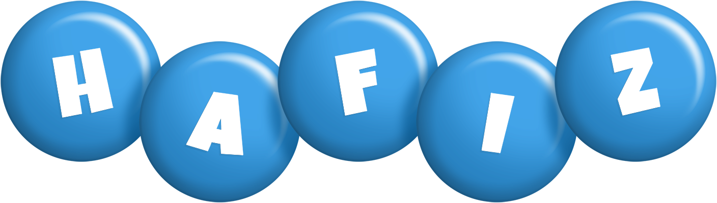 Hafiz candy-blue logo