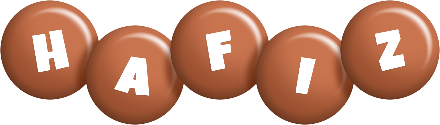 Hafiz candy-brown logo