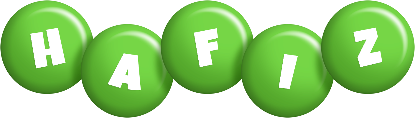 Hafiz candy-green logo