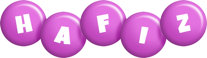 Hafiz candy-purple logo