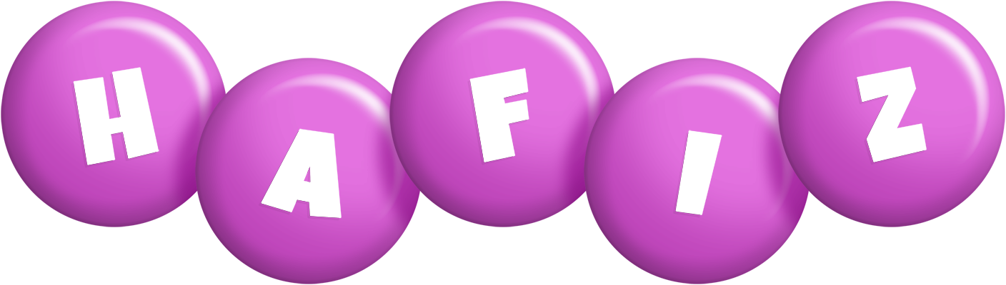 Hafiz candy-purple logo