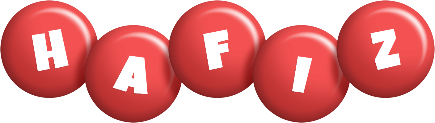 Hafiz candy-red logo