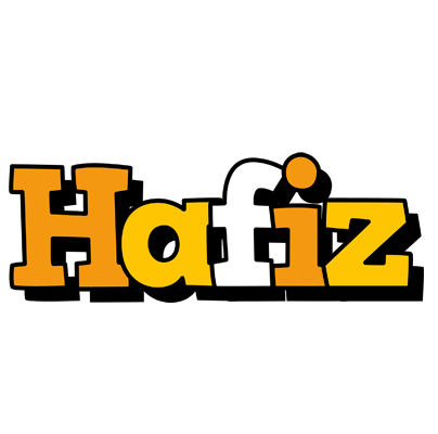Hafiz cartoon logo