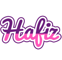 Hafiz cheerful logo