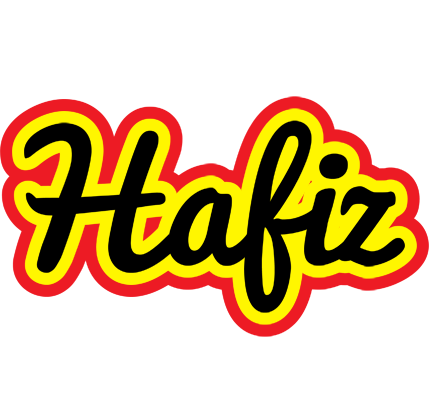 Hafiz flaming logo