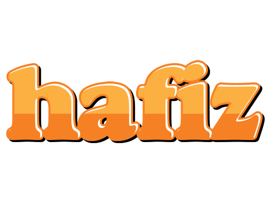 Hafiz orange logo