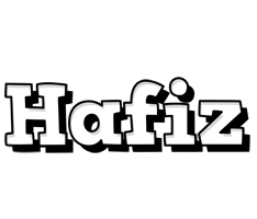 Hafiz snowing logo