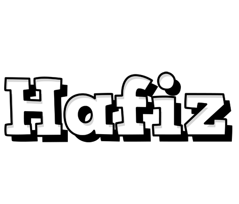Hafiz snowing logo