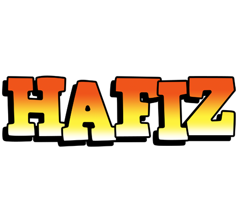 Hafiz sunset logo